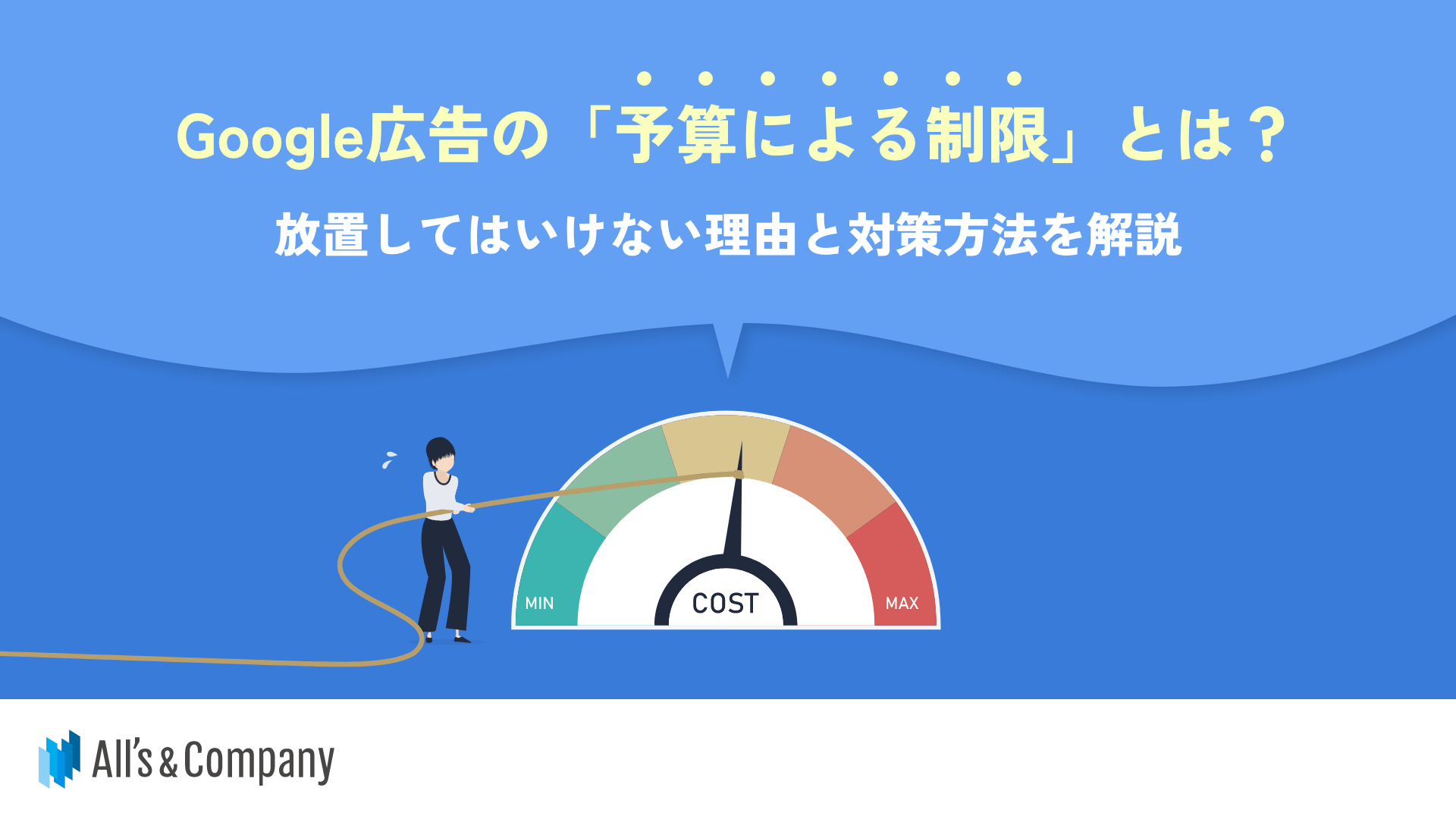 Google広告の「予算による制限」とは？放置してはいけない理由と対策方法を解説