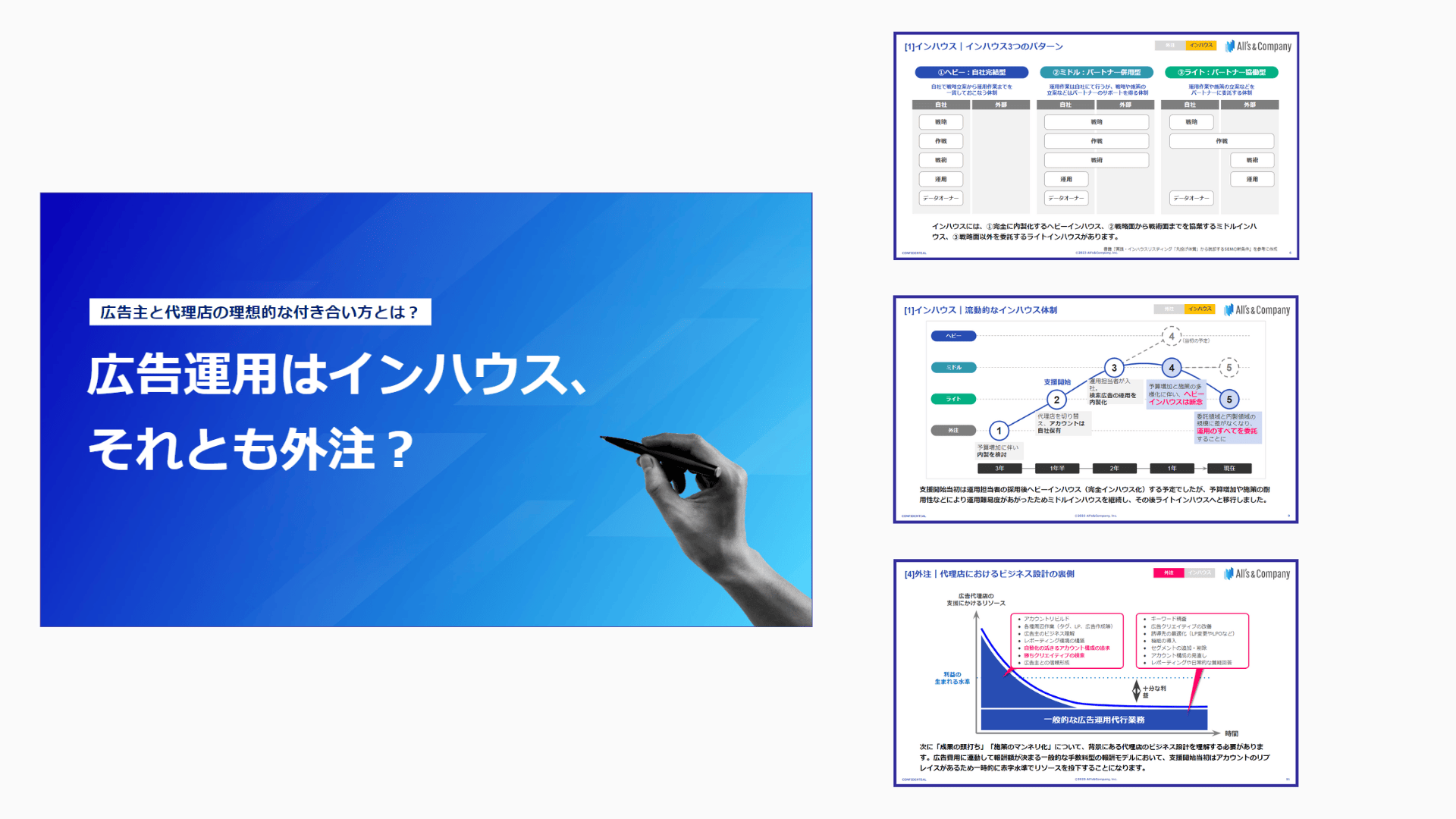 広告運用はインハウス？それとも外注？